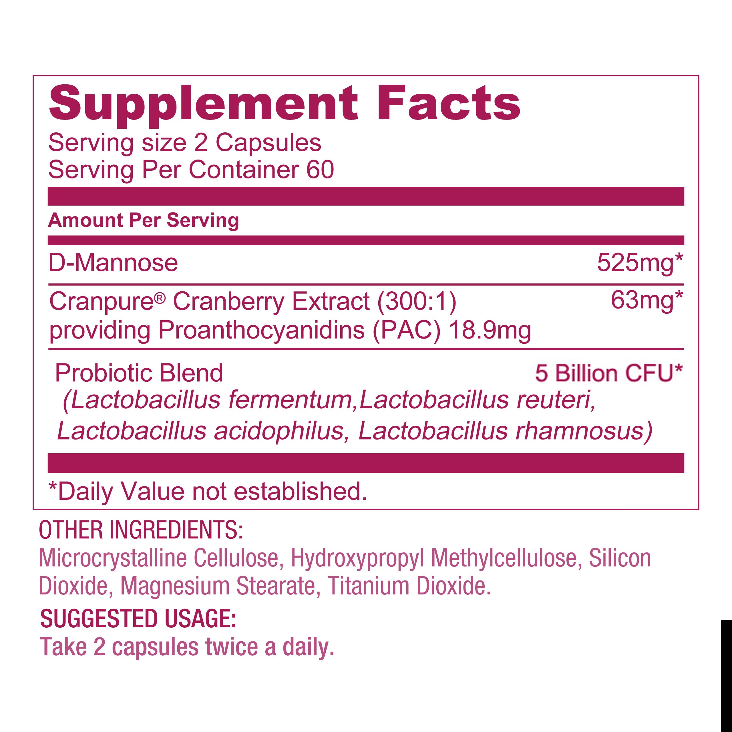 Women's Care Urinary Tract Support