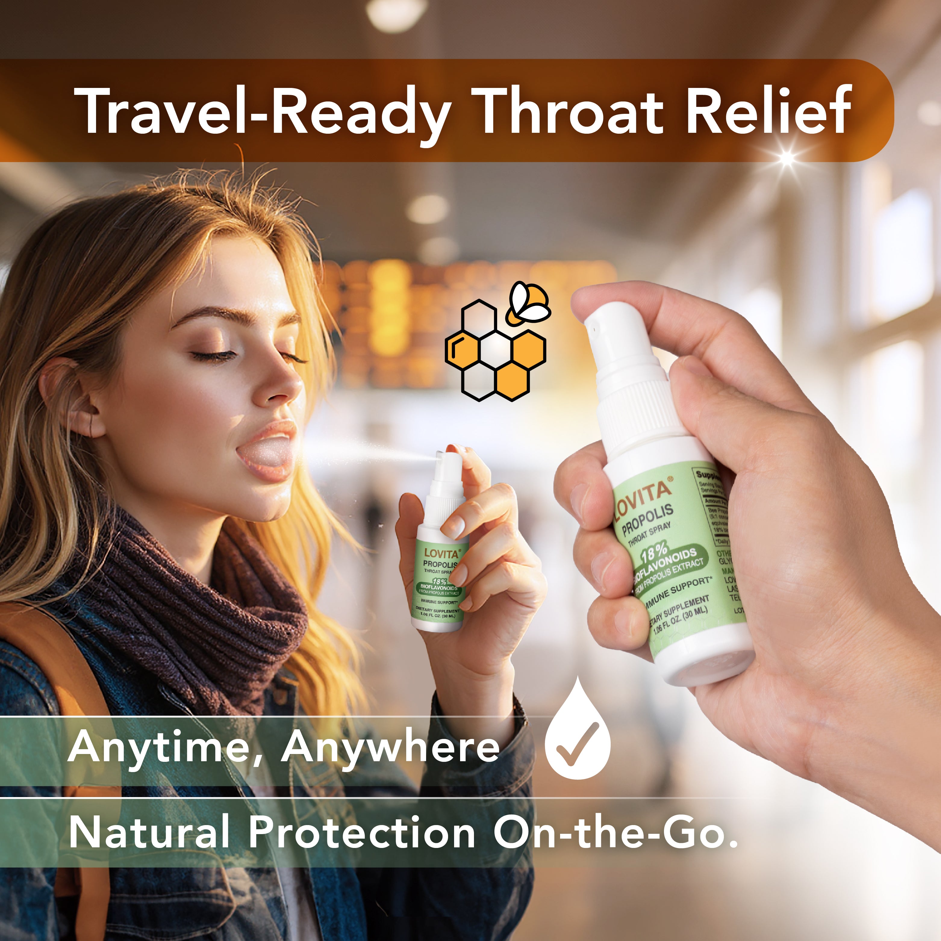 Bee Propolis Throat Spray