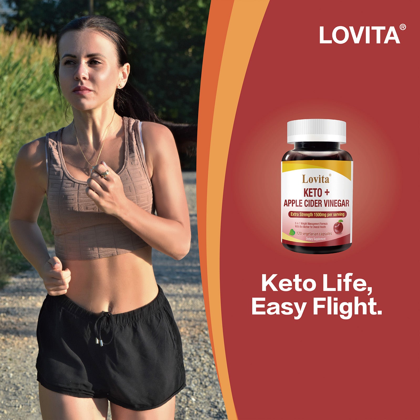 KETO+ Apple Cider Vinegar 1500 mg
