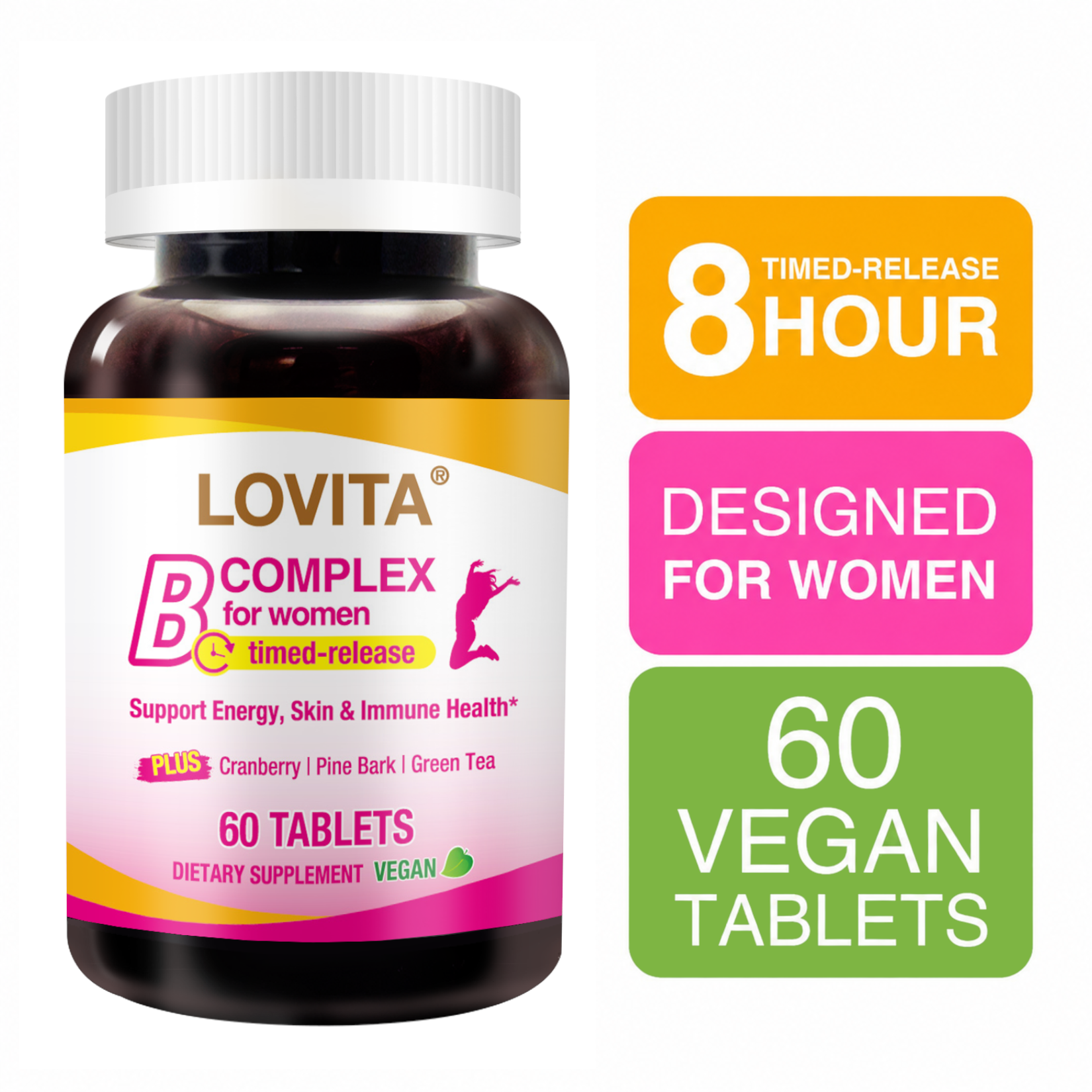 Timed-Release B Complex for Women
