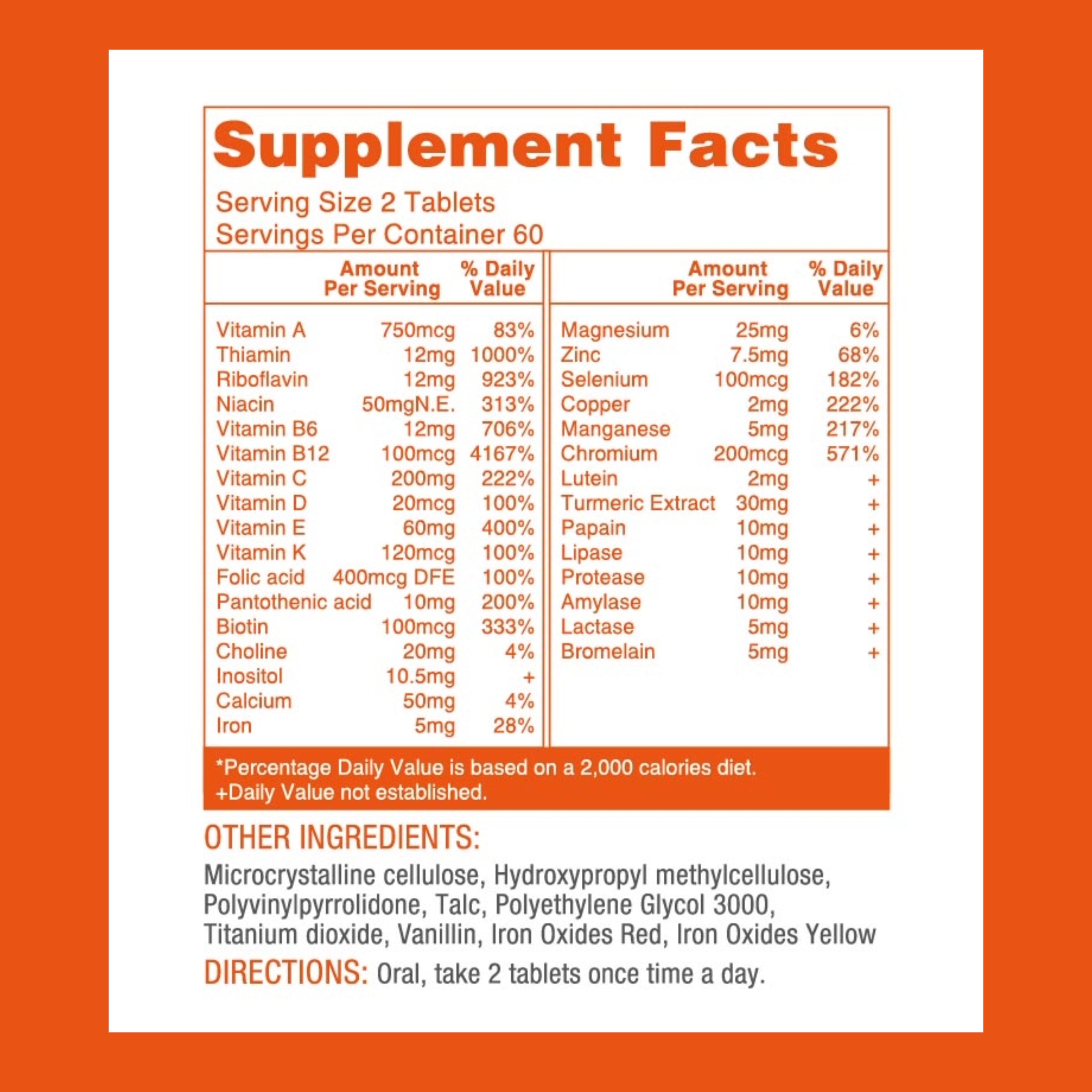 Premium Multivitamin for Adults 30+
