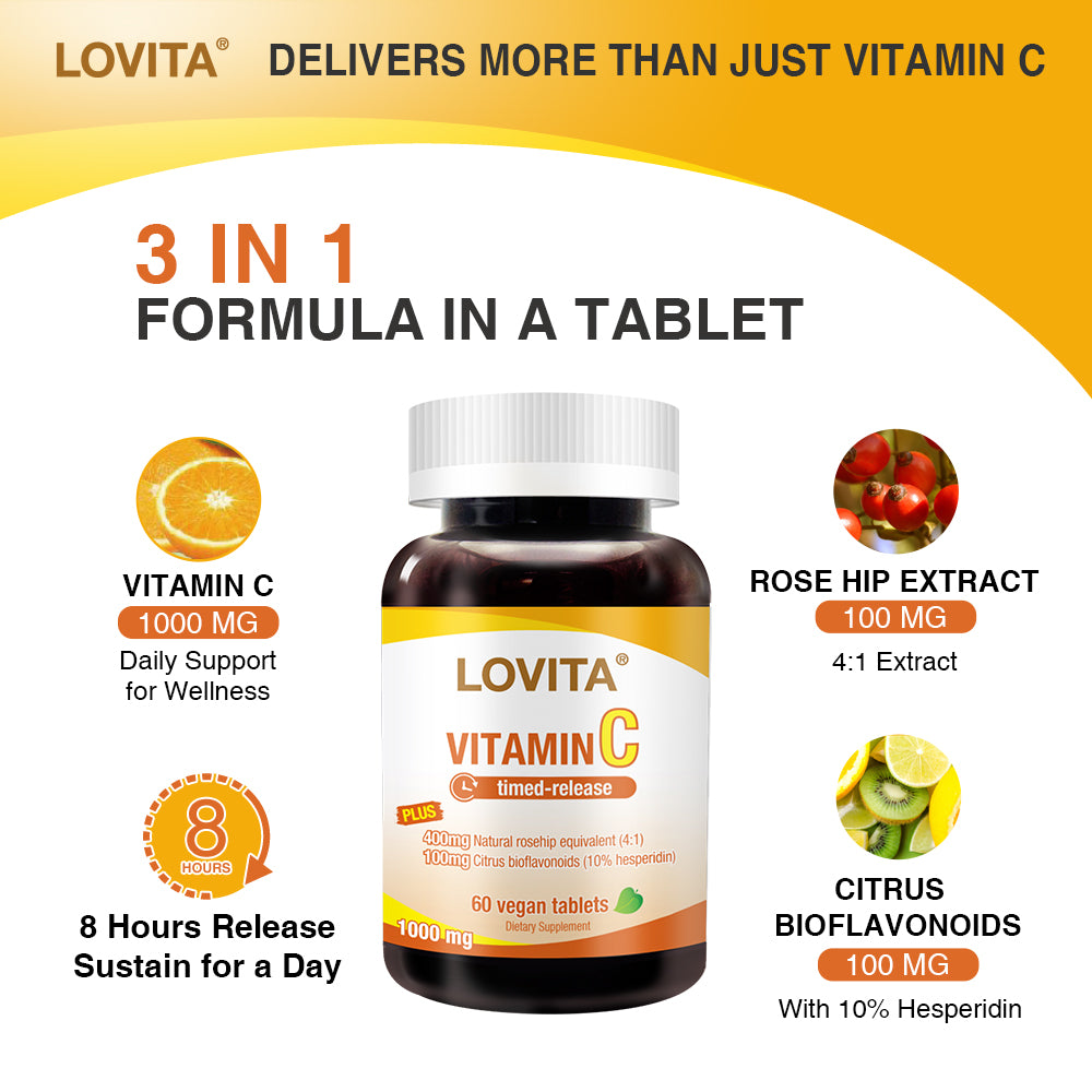 Vitamin C 1000 mg Timed Release