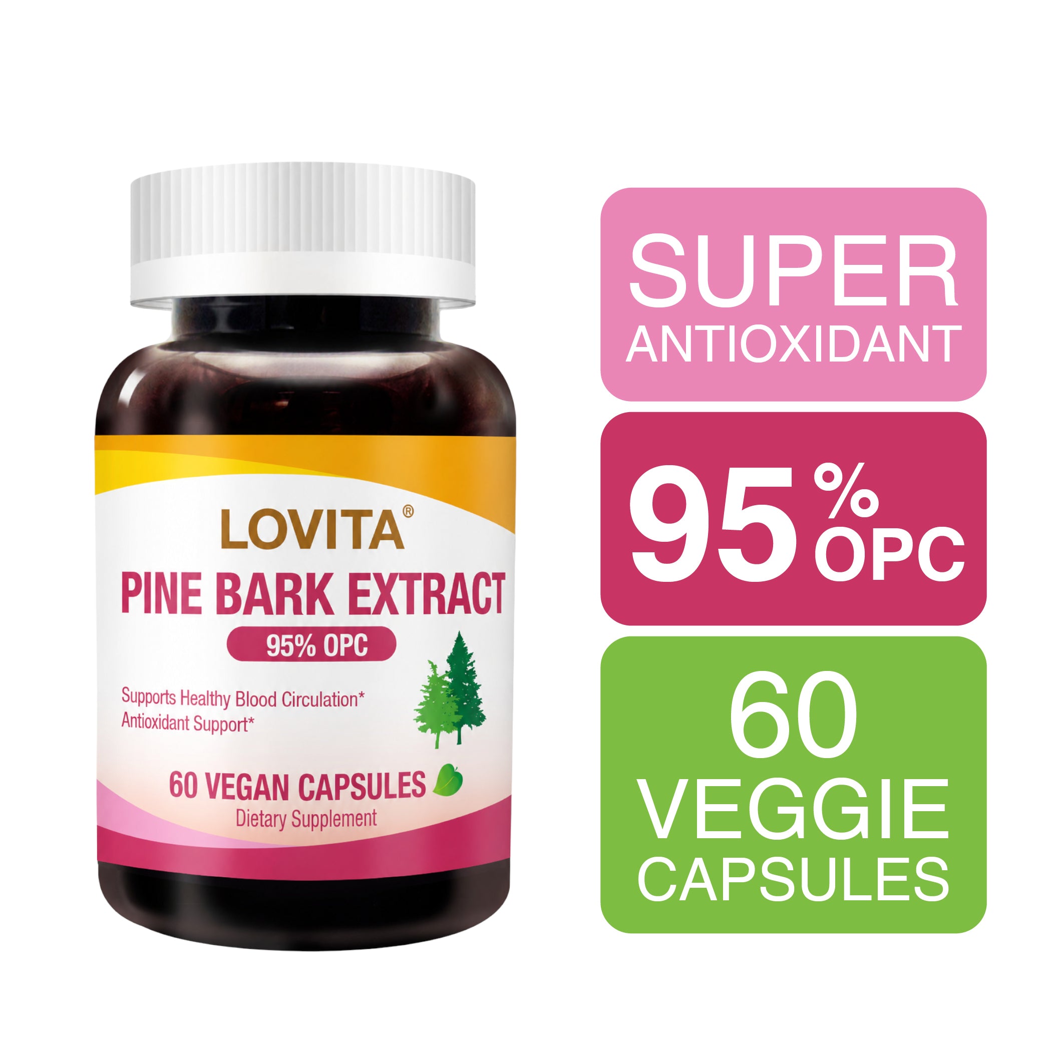 Pine Bark Extract 150 mg