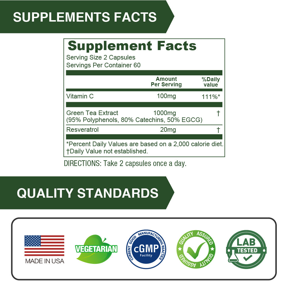 Green Tea Extract 1000 mg