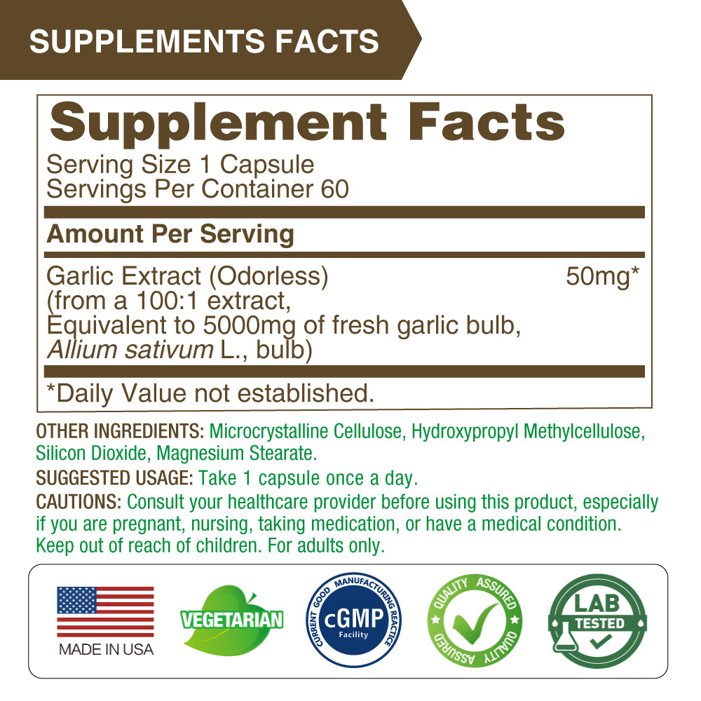 Odorless Garlic Extract